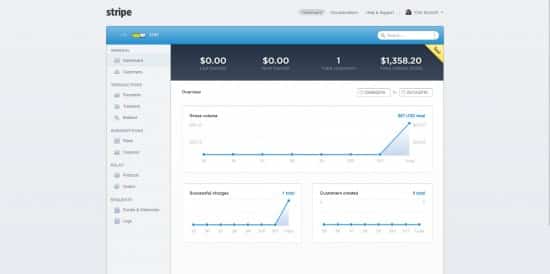 stripe dashboard